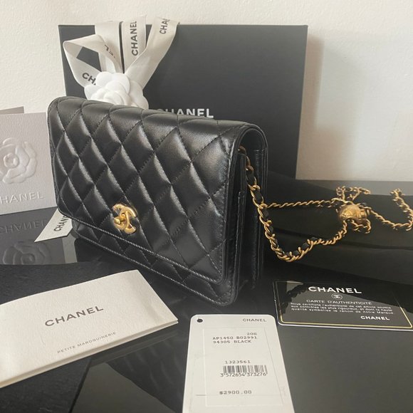 Chanel Clutch on Chain Mini Flap Bag WOC - Picture 2 of 14